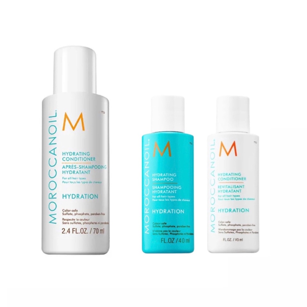 Moroccanoil Hydrating Shampoo & Conditioner Hair Bundle Set